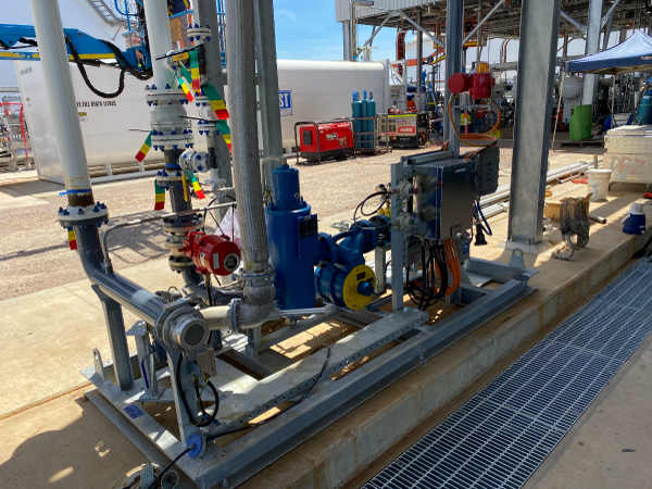 Custom built Skid installation_ISOIL_LIQUIP